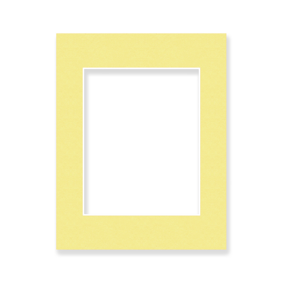 Smooth White 11x14 White Picture Mats with White Core for 8x10 Pictures -  Fits 11x14 Frame 