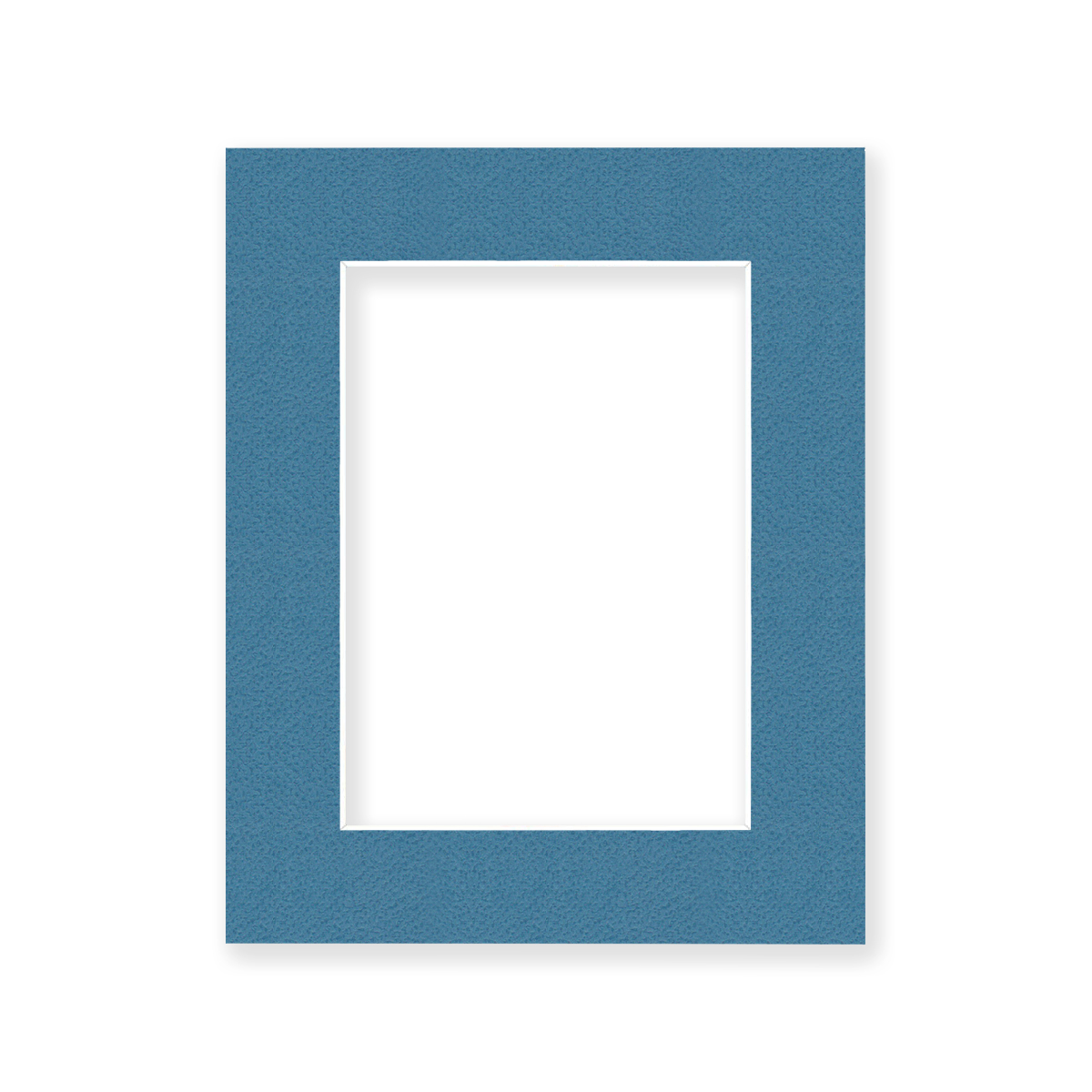 Picture Frame Arch Top Mat 8x10 for 5x7 photo medium blue single