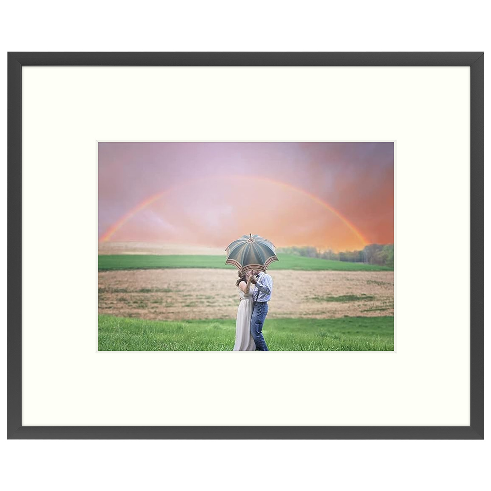Golden State Art,5x7 Silver Aluminum Frame for 4x6 Photo with