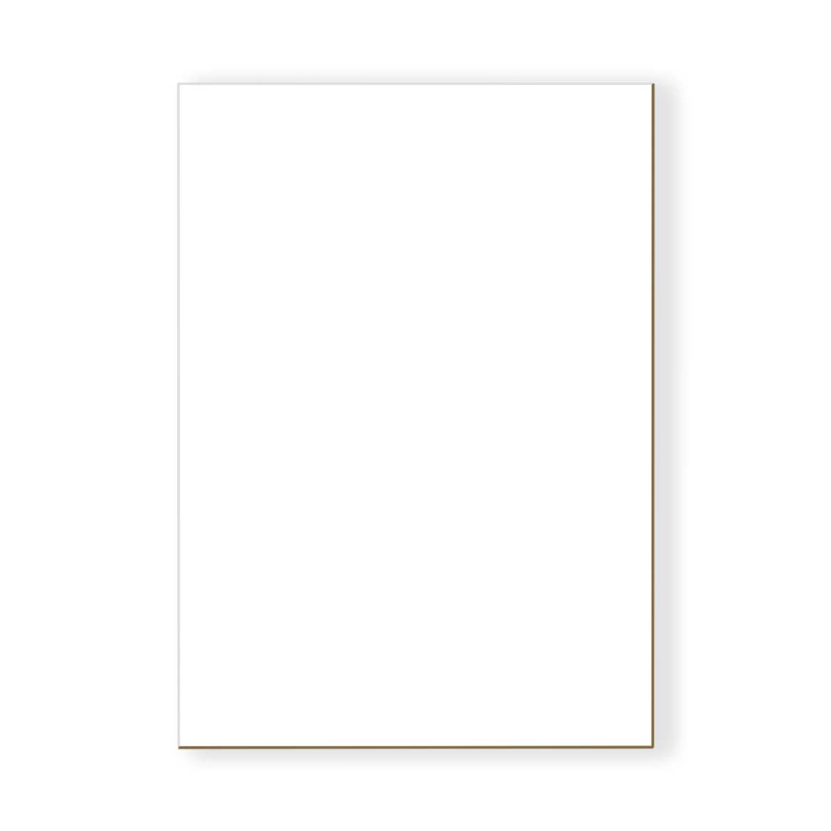 White 100% Recycled Backing Board @ Raw Materials Art Supplies